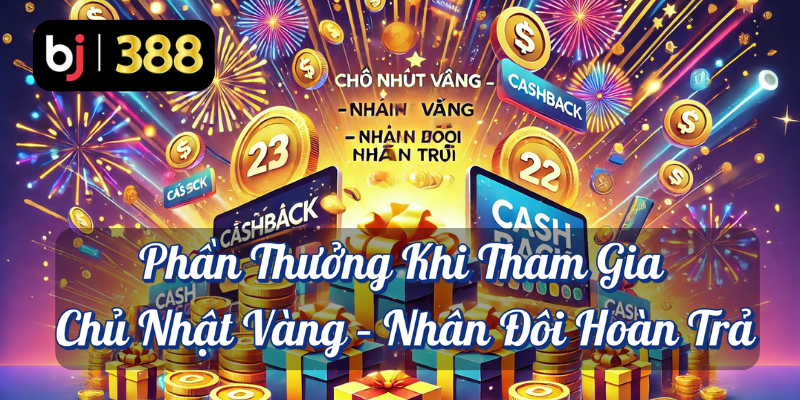 Chương Trình Nhân Đôi Hoàn Trả – Cơ Hội Vàng Cho Người Chơi Cá Cược 4 Phần thưởng khi tham gia chủ nhật vàng - nhân đôi hoàn trả