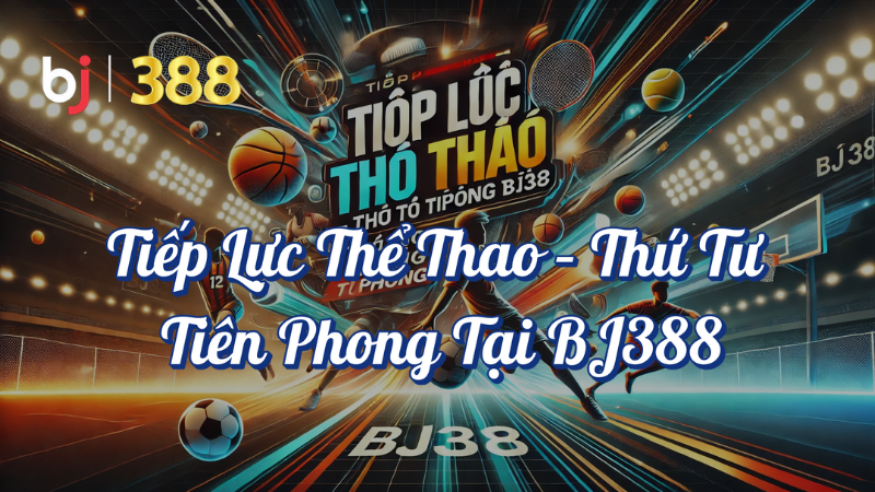 Tiếp lực thể thao - Thứ Tư tiên phong tại BJ388