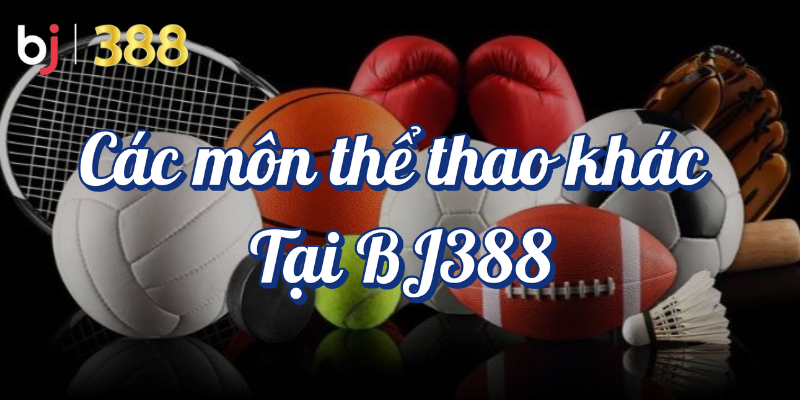 Cá Cược Thể Thao Đa Dạng Tại BJ388 Cùng Tìm Hiểu Nhé! 5 Các Môn Các Cược Thể Thao Đa Dạng Tại BJ388