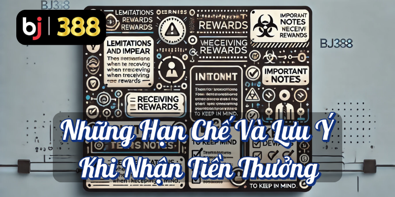 Thưởng Nạp Lại Hàng Ngày – Tận Hưởng Cá Cược Thể Thao Mùa Ngoại Hạng Anh Cùng BJ388 5 Những hạn chế và lưu ý khi nhận tiền thưởng BJ388
