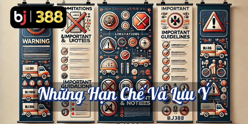 Vé Cược May Mắn 88 – Cơ Hội Nhận Thưởng Đặc Biệt Tại BJ388 5 Những hạn chế và lưu ý BJ388