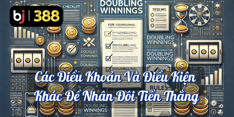 Nhân Đôi Tiền Thắng Tại Cúp C1 Cùng BJ388 5 Các điều khoản và điều kiện khác để nhân đôi tiền thắng BJ388