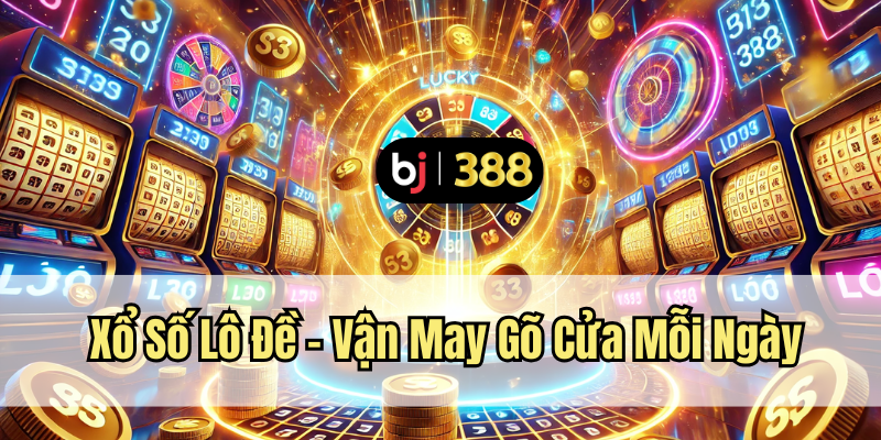 Trò Chơi Hấp Dẫn Tại BJ388: Khám Phá Đa Dạng Giải Trí và Cơ Hội Thắng Lớn 4 BJ388 xổ số lô đề vận may gõ cửa mỗi ngày