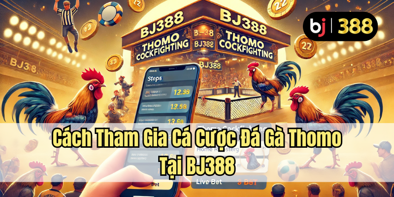 Trải Nghiệm Đá Gà Thomo Trực Tuyến Tại BJ388 – Đánh Giá Chuyên Sâu Từ Các Chuyên Gia 3 Cách tham gia cá cược đá gà thomo tại BJ388