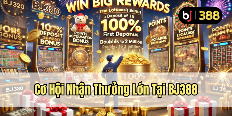 Hướng Dẫn Đặt Cược Xổ Số Lô Đề Trực Tuyến Tại BJ388 4 Cơ hội nhận thưởng lớn tại BJ388