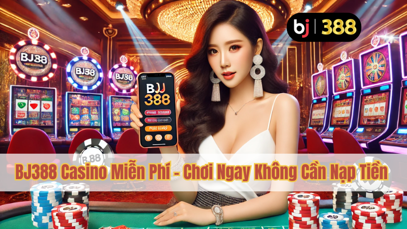 BJ388 Casino Online Miễn Phí – Chơi Ngay Không Cần Nạp Tiền