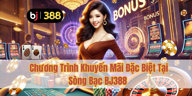 Sòng Bạc BJ388 Uy Tín – Đẳng Cấp Giải Trí Online 4 Chương Trình Khuyến Mãi Đặc Biệt Tại Sòng Bạc BJ388
