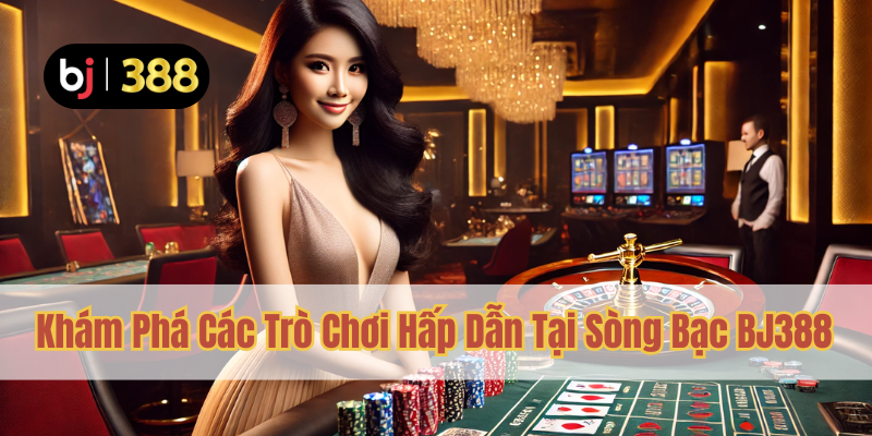 Sòng Bạc BJ388 Uy Tín – Đẳng Cấp Giải Trí Online 3 Khám Phá Các Trò Chơi Hấp Dẫn Tại Sòng Bạc BJ388